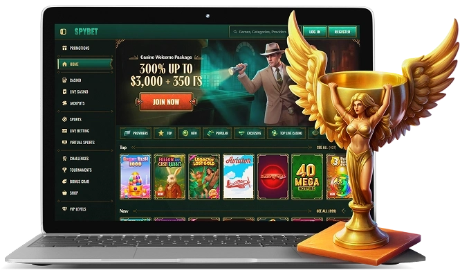 Spybet Casino Australia Desktop
